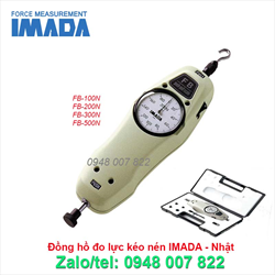 Đồng hồ đo lực kéo nén Imada FB-100N, FB-200N, FB-300N, FB-500N	